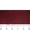 Костюмная шерсть в клетку Burberry Черно-красная ES H60/2 DD70 19122307
