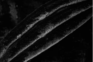 ОТРЕЗ 1,7 М Бархат вискозный Черный Абстрактные узоры ES (35) 19122325-1