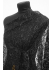 Сетка с вышивкой GUCCI Черная Цветы IS H35 M30 19122342