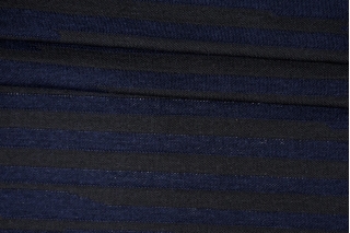 Трикотаж шерстяной Armani Сине-черная полоска ES H49 U20 19122345