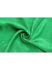 Вискоза плательная жаккардовая GUCCI Зеленая Цветы TRC H23/1/ I10  22122303
