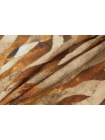 ОТРЕЗ 2,5 М Батист хлопковый Бежево-коричневая зебра CVC (40) 30122323-1