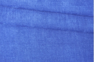 Вискозный микровельвет плательный Сине-голубой H19/G60 10012359