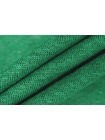 ОТРЕЗ 2,8 М Льняной трикотаж Изумрудно-зеленый (23) ДЕФЕКТ 18012304-2