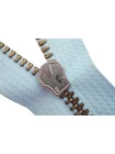 Молния металлическая неразъемная "Rizip" Голубая  11,7 см L19  5062344