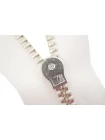 Молния металлическая неразъемная "Rizip" Белая  16 см L24  5062345