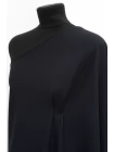 Костюмно-плательная шерсть Иссиня-черная FRM H61/3   JJ60 24062318