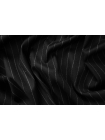 ОТРЕЗ 1,8 М Костюмно-плательная шерсть Черная Полоска FRM (31) 24062327-2