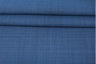 ОТРЕЗ 2,15 М Костюмно-плательная шерсть Синяя FRM (30) 24062357-1