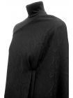 Костюмно-плательная шерсть YVES SAINT LAURENT Черная Рептилия IS H60/3/BB50 19122304
