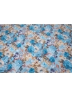Стежка водоотталкивающая Цветы на голубом H52 / ii00  28112305