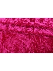 Бархат крешированный шелк с вискозой Розовая фуксия TRC H19/2/ G20 3122306