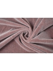Бархат костюмно-плательный хлопковый Пыльно-розовый меланж MAR H19/2/G70 3122354