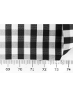 Рубашечный хлопок SIMONETTA Черно-белый в клетку TRC H6/ А50 9102346