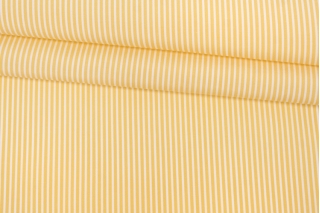 Поплин рубашечный FENDI мерсеризированный Желтый в полоску TRC H5/B30 9102348