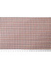 Рубашечный хлопок в мелкую клетку Серо-оранжевый TRC H6/ B30 9102350