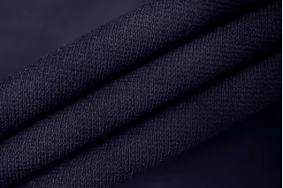 ОТРЕЗ 2,1 М Джерси вискозный LANVIN Глубокий темный ультрамарин TRC (01) 9102357-2