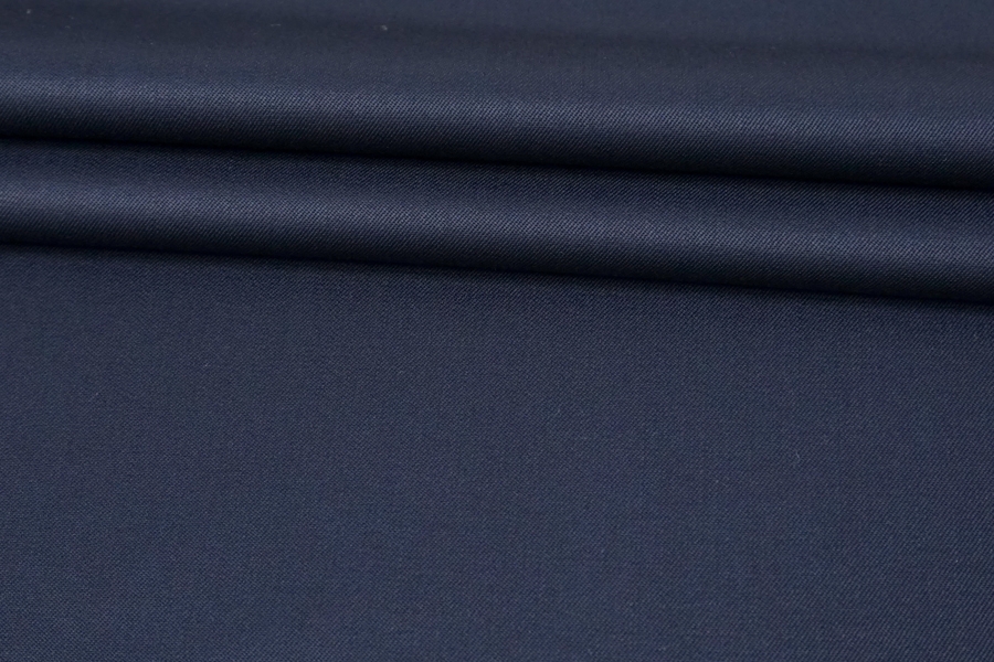 Костюмная шерсть Virgin Wool Темно-синяя CHN H59/5 СС10 20042323