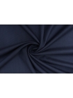 Костюмно-плательная жаккардовая шерсть Темно-синяя TRC H59/5  CC30 2082360