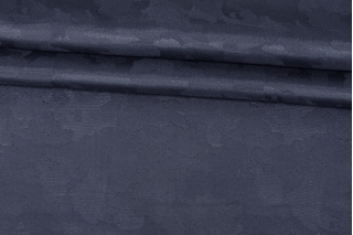 Подкладочная вискоза стрейч жаккардовая Темно-синяя SF H51 /FF50 29082304