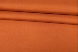 Костюмная двусторонняя шерсть с шелком стрейч Рыже-оранжевая SF H29/2/N60 29082332