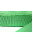 Репсовая лента Gros Grain Ярко-зеленая 2,5 см LA-40 4092320