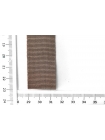 Репсовая лента Gros Grain Пепельно-коричневая 2,5 см LA-40 4092330