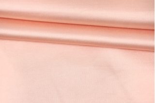 Кади атласная вискозная костюмно-плательная Розово-персиковая IDT H22/2/ J44 6092331