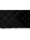 Шелковый бархат с рисунком Геометрия Черный TRC H19/5/G20 12042341