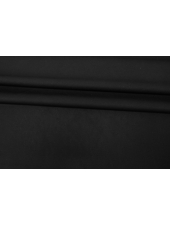 Холодный креповый вискозный трикотаж Черный TRC H43/7 V30 13042311