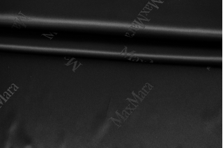 ОТРЕЗ 1,9 М Плотная подкладочная вискоза Max Mara Черная SF (11) 27022306-1