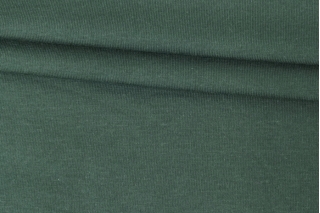 Трикотаж хлопковый Кулирка Зеленая ель H38/R20 7022315