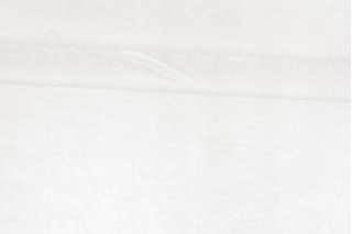 ОТРЕЗ 0,5 М Жаккардовый хлопок Молочно-белый Цветы (32) ДЕФЕКТ 7022317-1