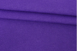 Трикотаж хлопковый Кулирка Фиолетовый H38/S30 7022324