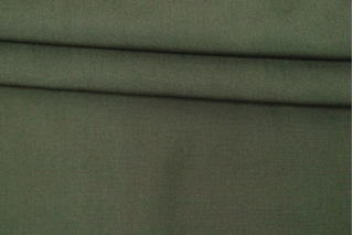 ОТРЕЗ 0,58 М   Хлопок рубашечный Max Mara Зеленое хаки (53)   8022349-1