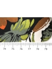 Хлопок сатиновый Max Mara Цветы на белом H11/2/D30 8022351