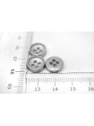 Пуговица металлическая рубашечно-плательная серебряная 11 мм PRT-(D2)- 08102015
