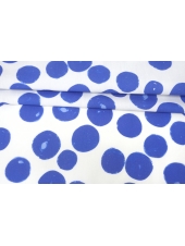 Хлопок рубашечный Синие круги на молочном DRT H9/B40 4032323