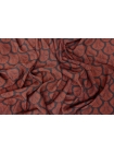 ОТРЕЗ 1,7 М Креповая вискоза Абстрактные листья на черном DRT (18) 4032342-2