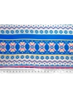 Вискоза плательная Орнамент Сине-розовый DRT H21/4 I40 4032352
