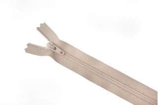 Молния пластиковая YKK Серо-кофейная L11 15,5 см 1092307