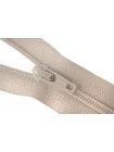 Молния пластиковая YKK Серо-кофейная L11 15,5 см 1092307