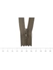 Молния пластиковая YKK Коричнево-зеленая L11 15,5 см 1092367