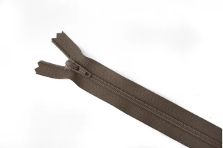 Молния пластиковая YKK Коричнево-зеленая L11 15,5 см 1092367
