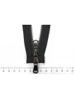 Молния металлическая двухзамковая Черная 45,5 см G21 17082347