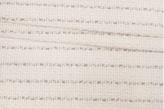 ОТРЕЗ 2,45 М Твид Шанель хлопковый Молочный FRM (26) 12062410-1