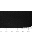 Жаккард хлопковый с шелком костюмно-плательный Черный BRS H34/2/D70 24082404