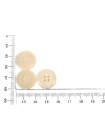 Пуговица  костюмно-пальтовая  пластик  молочная 18мм XX1 18092447