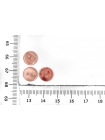 Пуговица рубашечно-плательная  перламутровая пыльно-розовогоцвета 10 мм A-3 18092466
