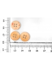 Пуговица рубашечно-плательная персиковая перламутровая 13 мм  D-3 29082435